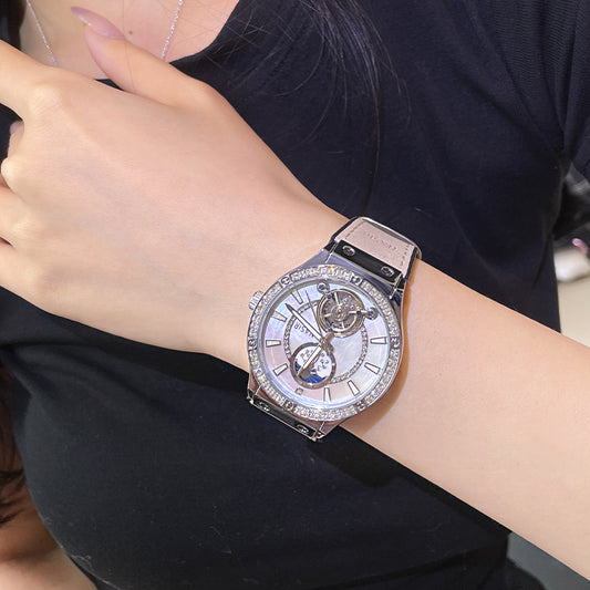 NASIR726 Clock Bracelet Wrist Watch Quartz Women Fashion Ladies Brand Luxury